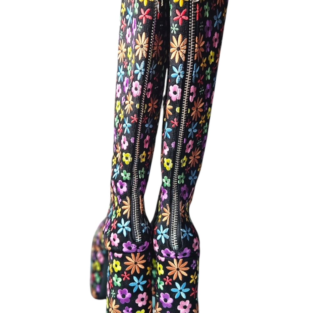 NWT Daisy Lane Knee High Boots Current Mood SZ 9 - Picture 7 of 9